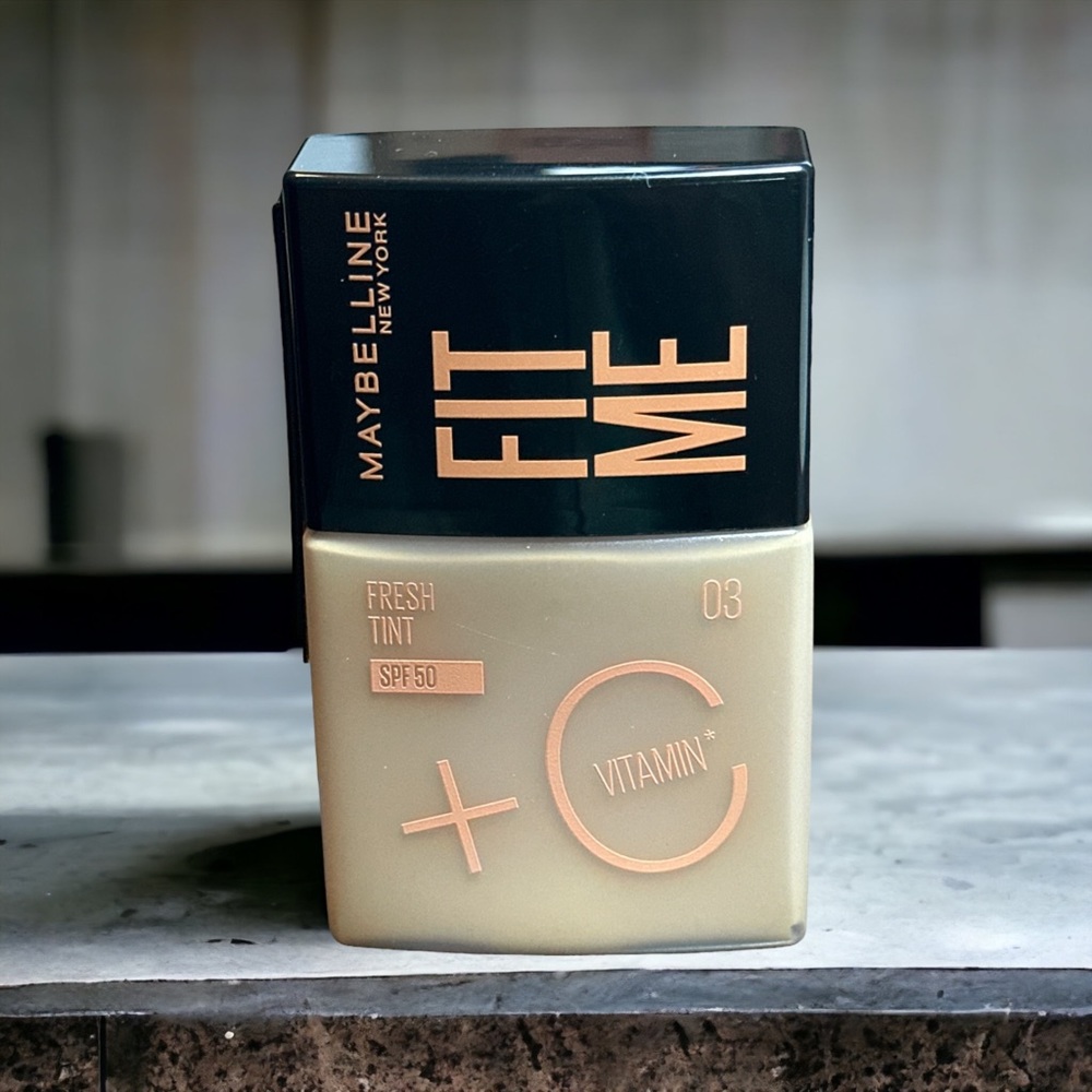 Maybelline Fit Me Tint Foundation with SPF 50 & Vitamin C Shade #3
